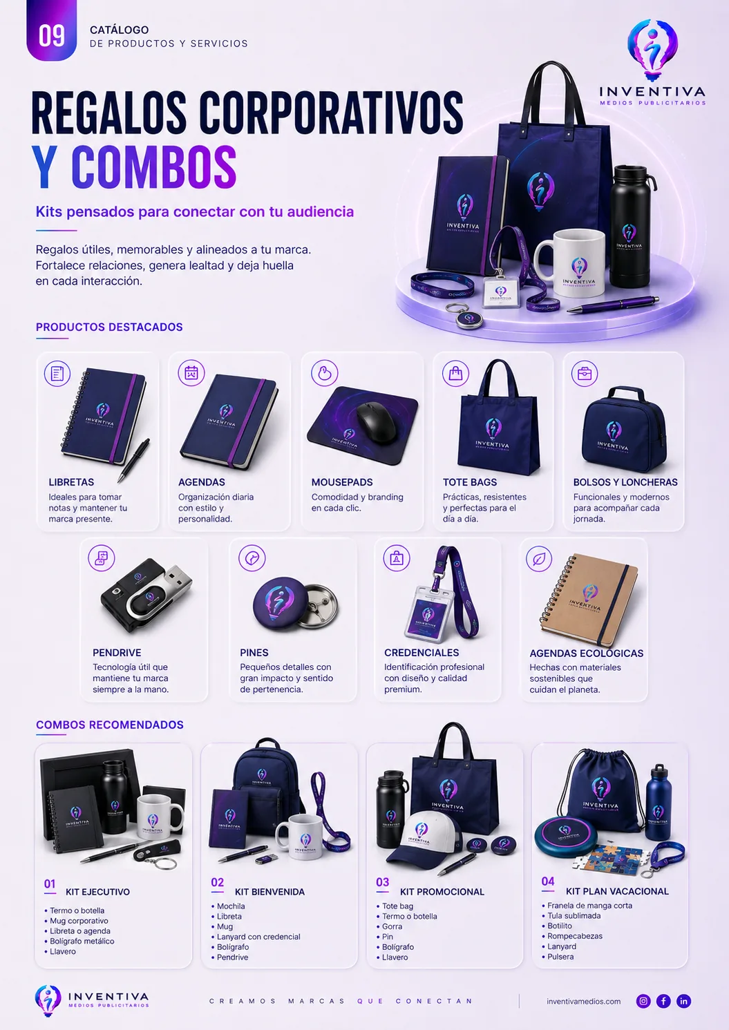 Regalos corporativos y combos